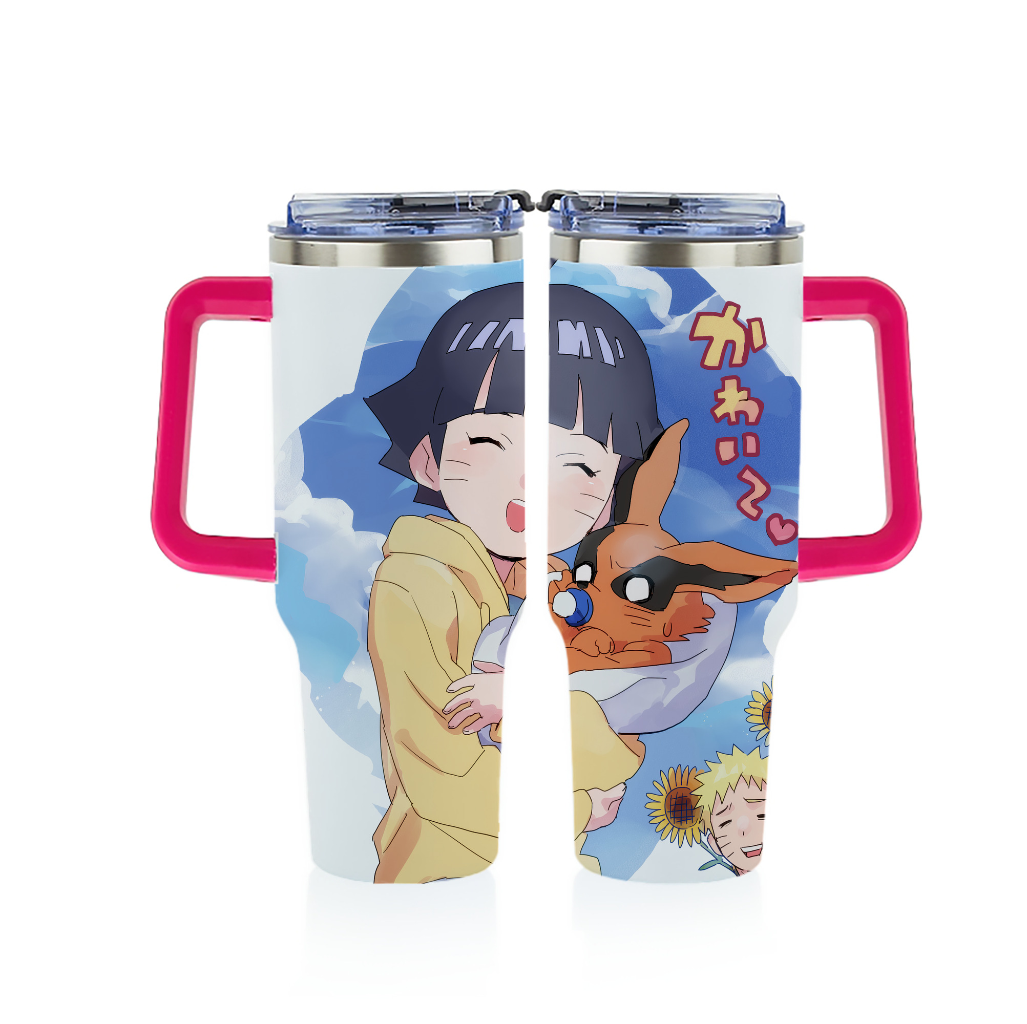 （画像用） NARUTO -ナルト- NARUTO -ナルト- 疾風伝 1200ｍLフルプリント車用タンブラー